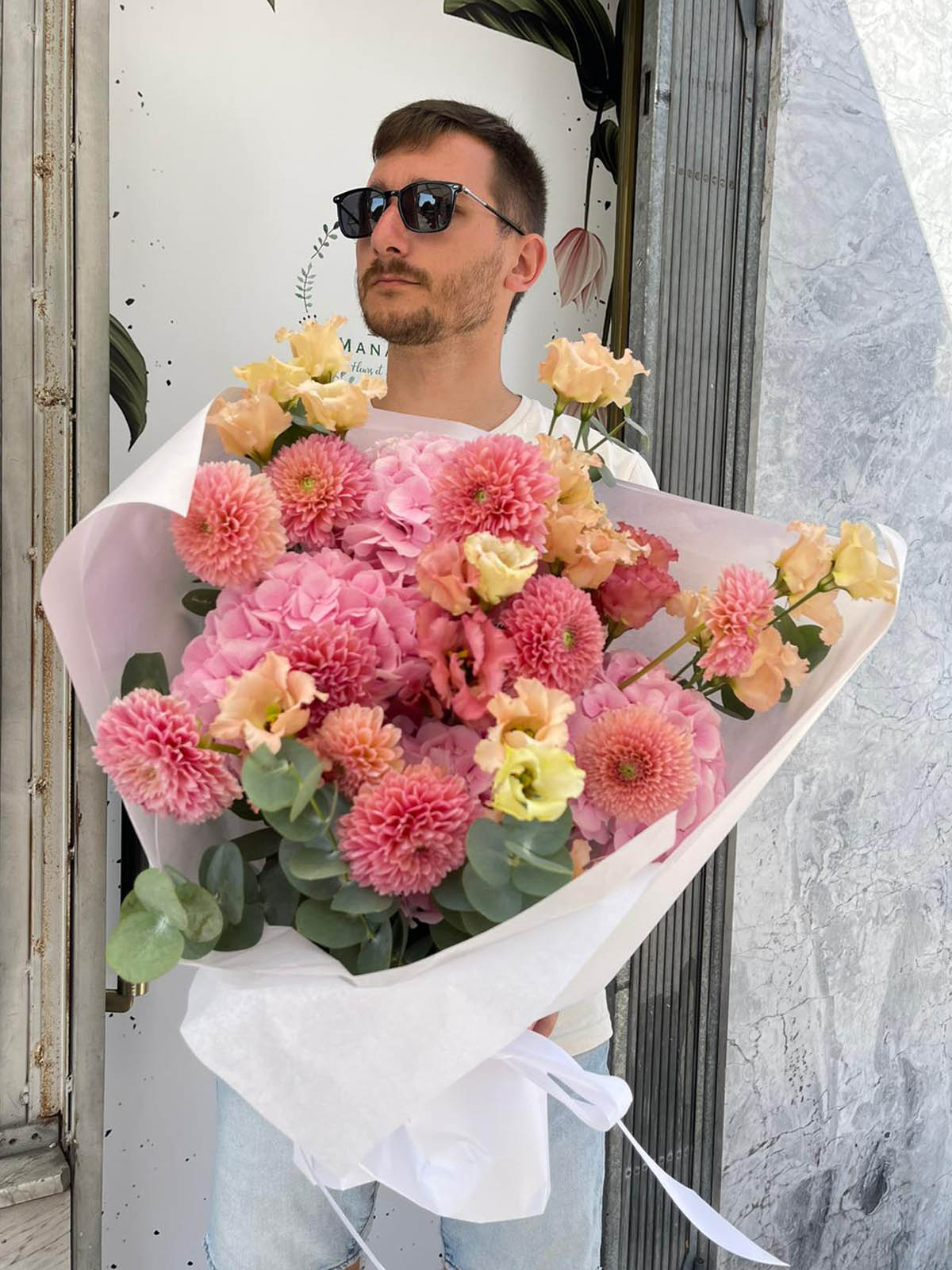 bouquet pinky crush